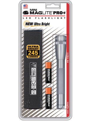 Mag-Lite - MINI MAGLITE PRO+ GREY - LED LED torch 245 lm grey, MINI MAGLITE PRO+ GREY, Mag-Lite