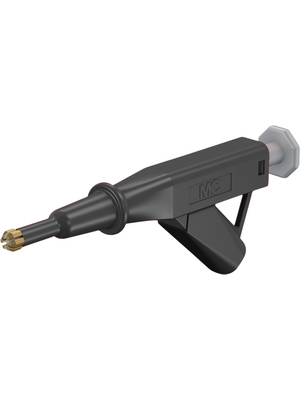 Staeubli Electrical Connectors - VARIOGRIP-5 BLACK - Plug Adapter ? 4 mm black 600 V, 24 A, CAT IV, VARIOGRIP-5 BLACK, St?ubli Electrical Connectors