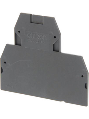 Omron Industrial Automation - XW5E-S4.0-1.1-2 - End cover N/A 72 x 2.2 x 59.5 mm dark grey XW5E, XW5E-S4.0-1.1-2, Omron Industrial Automation