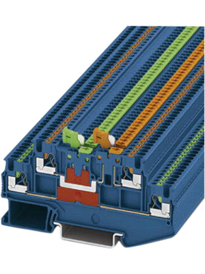Phoenix Contact - PTT 1,5/S-2MT BU - Terminal block PTT N/A blue, 0.14...1.5 mm2, 3210352, PTT 1,5/S-2MT BU, Phoenix Contact