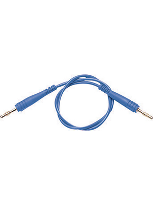 PMK - 611-306-200 - Test lead ? 4 mm blue 100 cm 0.75 mm2, 611-306-200, PMK