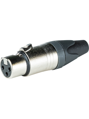 RND Connect - RND 205-00559 - XLR connector Female 3 N/A Soldering red, RND 205-00559, RND Connect