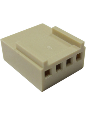 RND Connect - RND 205-00664 - Crimp housing 1 x 4P Female, RND 205-00664, RND Connect