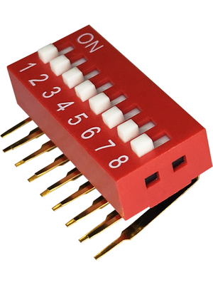 RND Components - RND 210-00178 - DIP switch 8P, RND 210-00178, RND Components