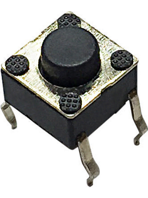 RND Components - RND 210-00188 - PCB Tactile Switch  PCB 12 VDC 50 mA Through Hole THT, RND 210-00188, RND Components