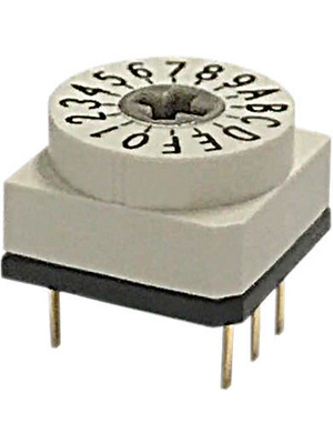 RND Components - RND 210-00248 - PCB coding switch HEX 3+2, RND 210-00248, RND Components