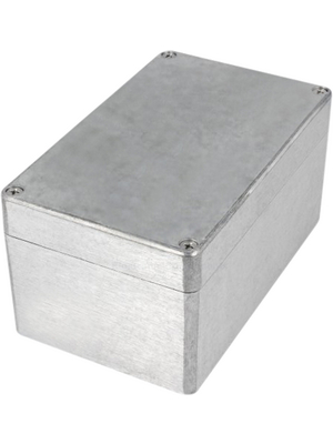 RND Components - RND 455-00383 - Metal enclosure, aluminium, 100 x 160 x 81 mm, Aluminium, IP 65, RND 455-00383, RND Components