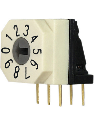 RND Components - RND 210-00128 - PCB coding switch BCD 3+3, RND 210-00128, RND Components