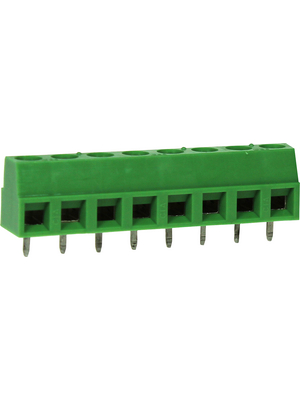 RND Connect - RND 205-00238 - PCB Terminal Block Pitch 5.08 mm horizontal 8P, RND 205-00238, RND Connect