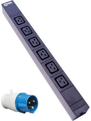 RND Connect - RND 465-00229 - PDU, 8xC19, 3 m, Type 23 / Protective contact, RND 465-00229, RND Connect