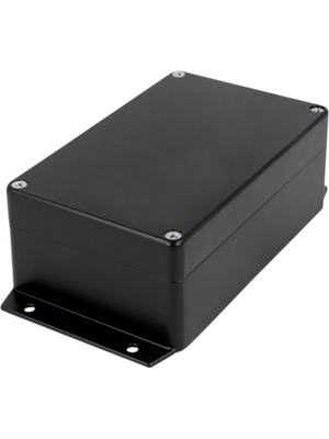 RND Components - RND 455-00433 - Metal enclosure, black, 108 x 148.2 x 75 mm, Aluminium alloy, IP 65, RND 455-00433, RND Components