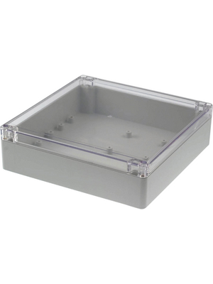 RND Components - RND 455-00143 - Plastic enclosure 190 x 190 x 55 mm light grey PC IP 65 N/A, RND 455-00143, RND Components
