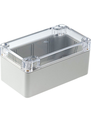 RND Components - RND 455-00183 - Plastic enclosure 65 x 115 x 55 mm light grey PC IP 65 N/A, RND 455-00183, RND Components