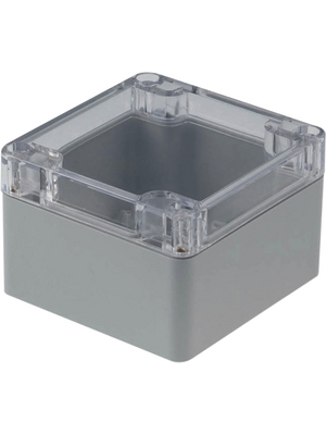 RND Components - RND 455-00193 - Plastic enclosure 80 x 82 x 55 mm light grey PC IP 65 N/A, RND 455-00193, RND Components