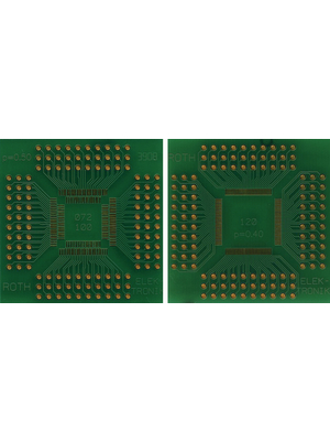 Roth Elektronik - RE470-04 - Prototyping board FR4 Epoxide + chem. Au, RE470-04, Roth Elektronik