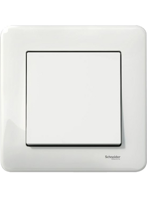 Schneider Electric - EXXACT STR?MST?LLARE TRAPP - Rocker switch, Flush mounted, 87 x 87 x 15 mm, 2-way, EXXACT STR?MST?LLARE TRAPP, Schneider Electric