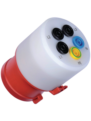 Schtzinger - SA 7017 - Safety adapter CEE ? 4 mm 415 VAC, 16 A, CAT IV, SA 7017, Schtzinger