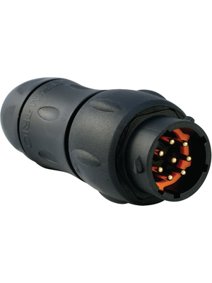 Souriau - UTS1JC128P - Cable plug Trim Trio UTS Poles=8 N/A Male Housing size12, UTS1JC128P, Souriau