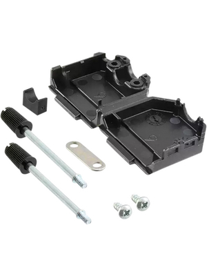 TE Connectivity - 1991253-9 - D-Sub plastic hood 9P, 1991253-9, TE Connectivity