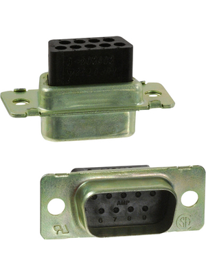 TE Connectivity - 205204-9 - D-Sub plug 9P, Male, 205204-9, TE Connectivity