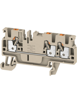 Weidmller - A3C 2.5 - 1521740000 - Terminal block A N/A Dark Beige, 0.5...2.5 mm2, A3C 2.5 - 1521740000, Weidmller