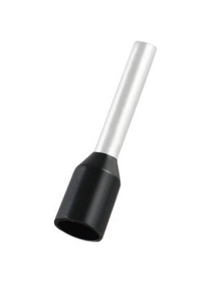 Weidmller - H1,5/14D SW - 9019120000 - Bootlace ferrule black 1.5 mm2/8 mm, H1,5/14D SW - 9019120000, Weidmller