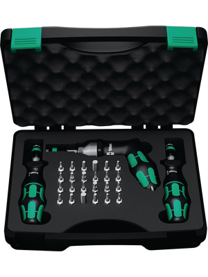 Wera - 7440/41/42 - Kraftform Torque Screwdriver Set 0.3...6 Nm, 7440/41/42, Wera