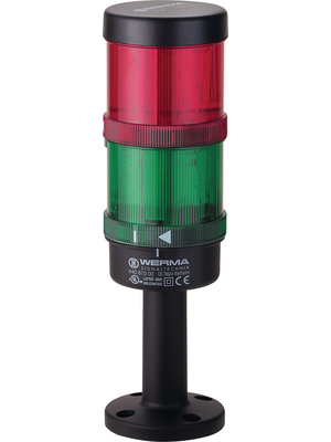 Werma - 64924006 - Stacking beacon KombiSIGN 71, green / red, 24 VAC/DC, 64924006, Werma
