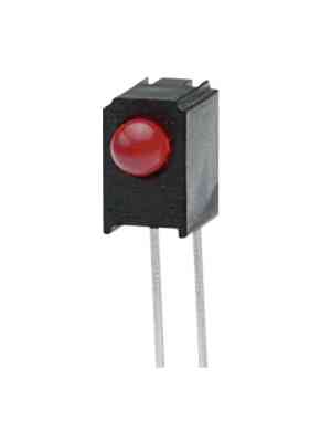 Everlight Electronics - A264B/SUR/S530-A3 - PCB LED 3 mm round red standard, A264B/SUR/S530-A3, Everlight Electronics