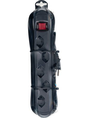 Steffen - 207620135 - Outlet strip, Resettable, 5xJ (T13), 3 m, Type 12, 207620135, Steffen
