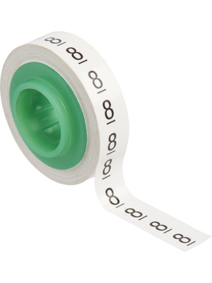 3M - SDR8 - Cable marking systems in individual dispensers 2.5 m 5.45 mm 3000 pcs black on white, SDR8, 3M