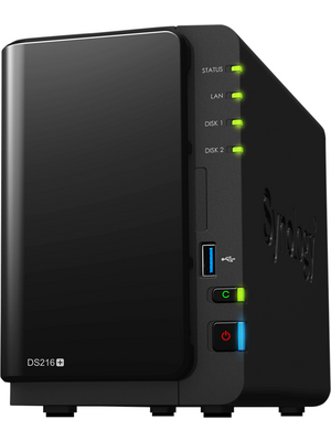 Synology - DS216+ - DiskStation 2-bay (diskless), DS216+, Synology