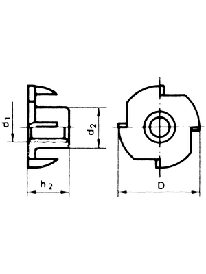 Bossard - IM050081 - M5, IM050081, Bossard