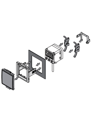 SMC - ZS-35-F - Adapter + cover, ZS-35-F, SMC