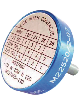 Astro Tool Corp - M22520/2-07 - Insert for pliers M-22520/2-1, M22520/2-07, Astro Tool Corp