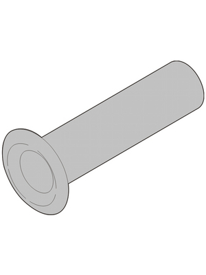 Pentair Schroff - 21100-459 - Tubular rivet, 21100-459, Pentair Schroff