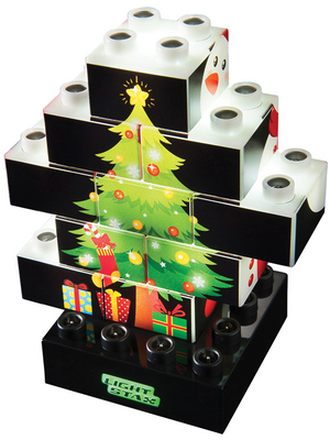 Light Stax - LS-M03004 - USB Smart Base PUZZLE STAX XMAS edition, LS-M03004, Light Stax