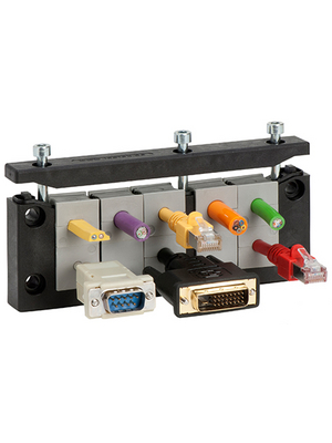 Icotek - KEL-ER 24/4 ATEX - Cable entry frame ATEX 147 x 58 mm IP 65 Ex No. of grommets=4, KEL-ER 24/4 ATEX, Icotek