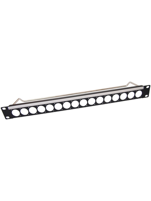 Cliff - CP30151 - Patch panel 19" black 1 U(HE), CP30151, Cliff