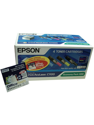 Epson - S050268 - Economy Pack Toner CMYB 0268 Cyan / magenta / yellow / black, S050268, Epson