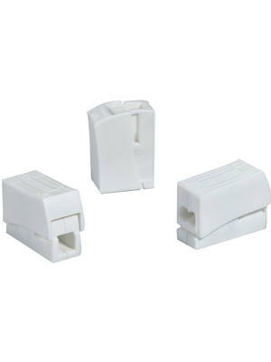 HellermannTyton - HECL-2/1 - Socket terminal Poles=2, 0.75...1.5 mm2 - 148-90023, HECL-2/1, HellermannTyton