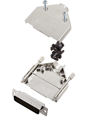 Encitech Connectors - DTPK-M-25-HDP44-K - D-Sub HD connector kit 44P, DTPK-M-25-HDP44-K, Encitech Connectors