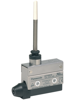 Panasonic - AZ7166CEJ - Limit switch AZ7 10 A Plunger N/A 1 change-over (CO), AZ7166CEJ, Panasonic