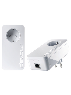 Devolo - 9376 - dLAN 1200+ starter kit 1 x 10/100/1000 1200 Mbps, 9376, Devolo