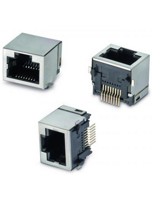 Wrth Elektronik - 634008149821 - Modular jack 8 tab up SMD, 634008149821, Wrth Elektronik