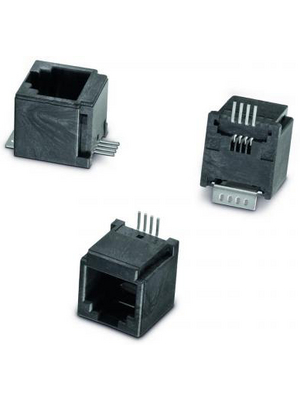 Wrth Elektronik - 634104149621 - Modular jack 4 straight SMD, 634104149621, Wrth Elektronik