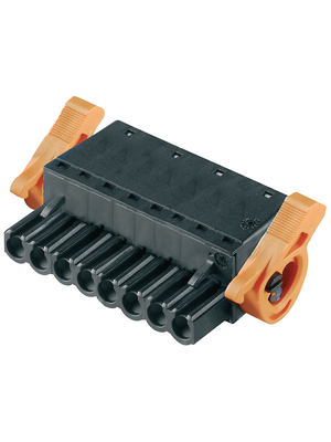 Weidmller - BLF 5.00HC/02/180LR SN BK BX - Socket Push-In 2P, BLF 5.00HC/02/180LR SN BK BX, Weidmller