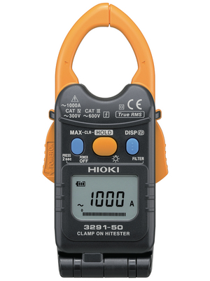 Hioki - HIOKI 3291-50 +CAL - Current clamp meter, 1000 AAC, TRMS, HIOKI 3291-50 +CAL, Hioki