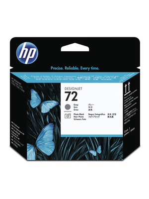 Hewlett Packard (DAT) - C9380A - Print head 72 grey / photo black, C9380A, Hewlett Packard (DAT)