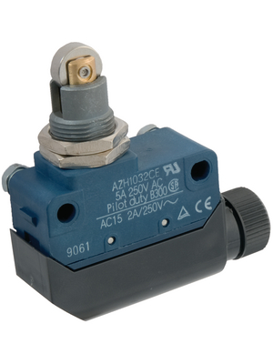 Panasonic - AZH1032CEJ - Limit Switch AZH 5 A Plunger N/A 1 change-over (CO), AZH1032CEJ, Panasonic